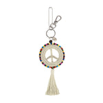 The Sak Yarnicharmz Dangle - Hand Crochet - Natural Peace