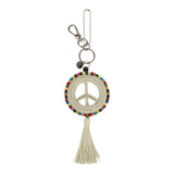 The Sak Yarnicharmz Dangle - Hand Crochet - Natural Peace