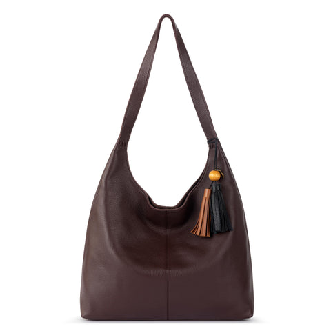 The Sak Huntley Hobo - Leather - Mahogany
