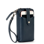 The Sak Silverlake Smartphone Wallet - Leather - Indigo