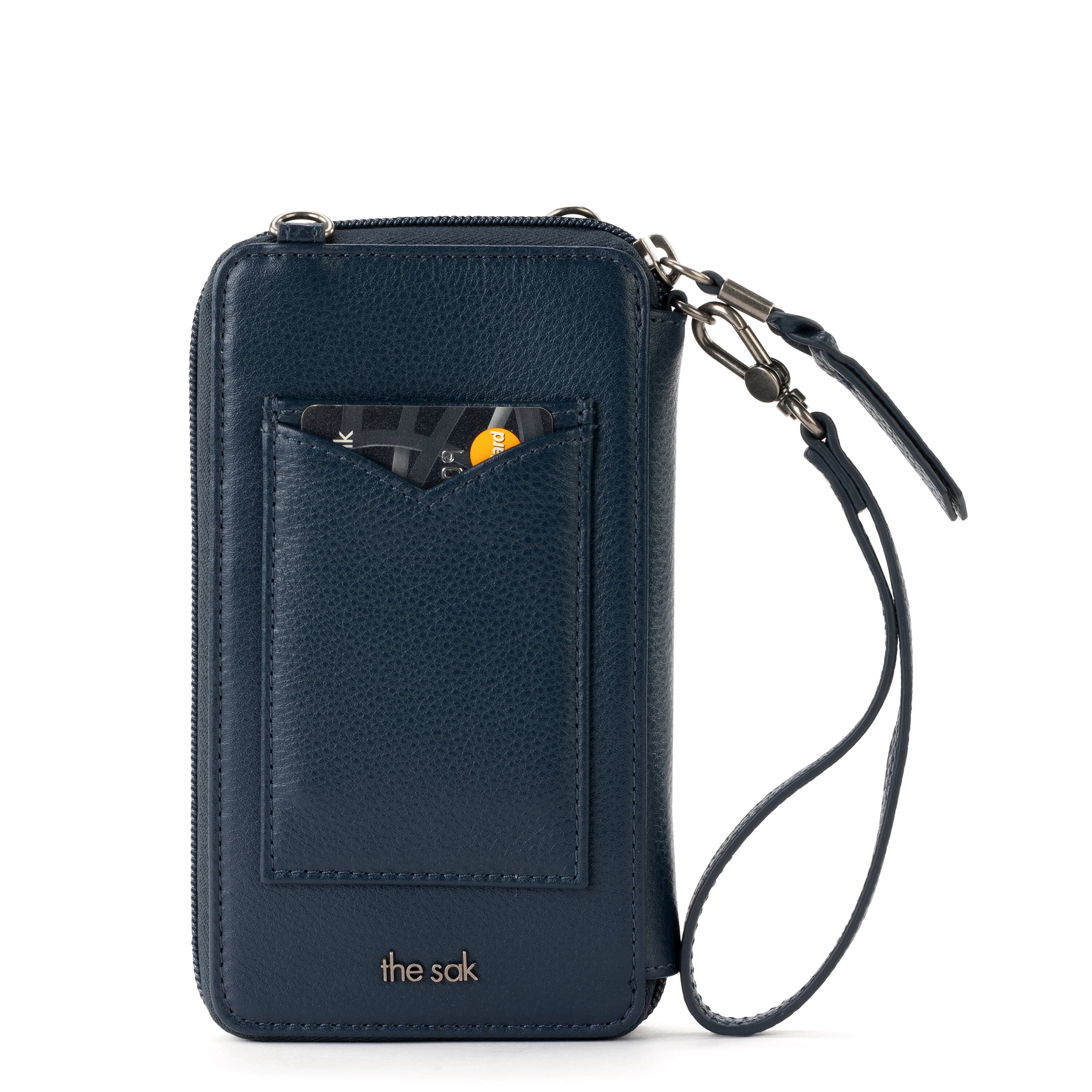 The Sak Silverlake Smartphone Wallet - Leather - Indigo