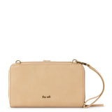 The Sak Iris Smartphone Wallet - Hand Crochet - Natural Fan