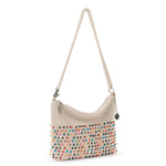 The Sak Lumi Crossbody - Hand Crochet - Ecru Multi Beads