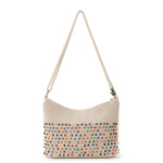 The Sak Lumi Crossbody - Hand Crochet - Ecru Multi Beads