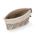 The Sak Lumi Crossbody - Hand Crochet - Ecru Multi Beads