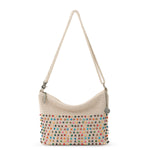 The Sak Lumi Crossbody - Hand Crochet - Ecru Multi Beads