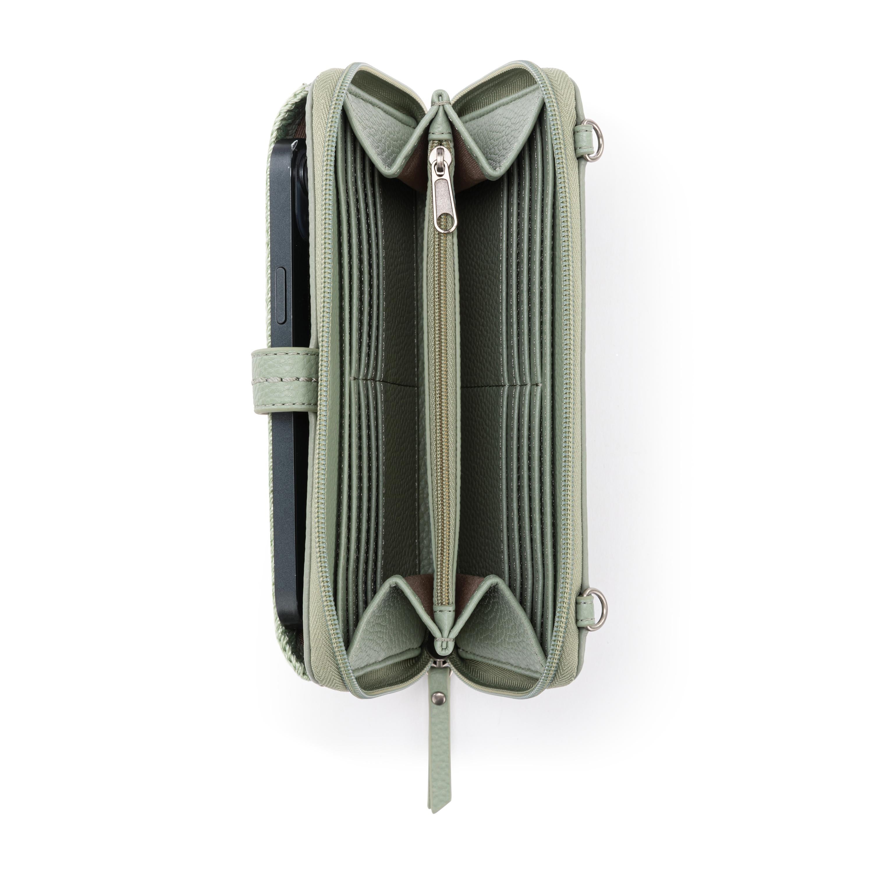 The Sak Iris Smartphone Wallet - Leather - Meadow