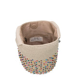 The Sak 120 Hobo - Hand Crochet - Ecru Multi Beads