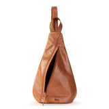 The Sak Geo Sling Backpack - Leather - Tobacco