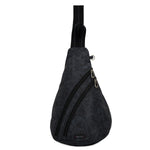 Sakroots On The Go Sling Backpack - EcoTwill - Black Spirit Desert