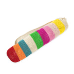 The Sak Yoga Mat Bag - Hand Crochet - Beach Stripe