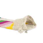 The Sak Yoga Mat Bag - Hand Crochet - Beach Stripe