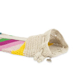 The Sak Yoga Mat Bag - Hand Crochet - Beach Stripe