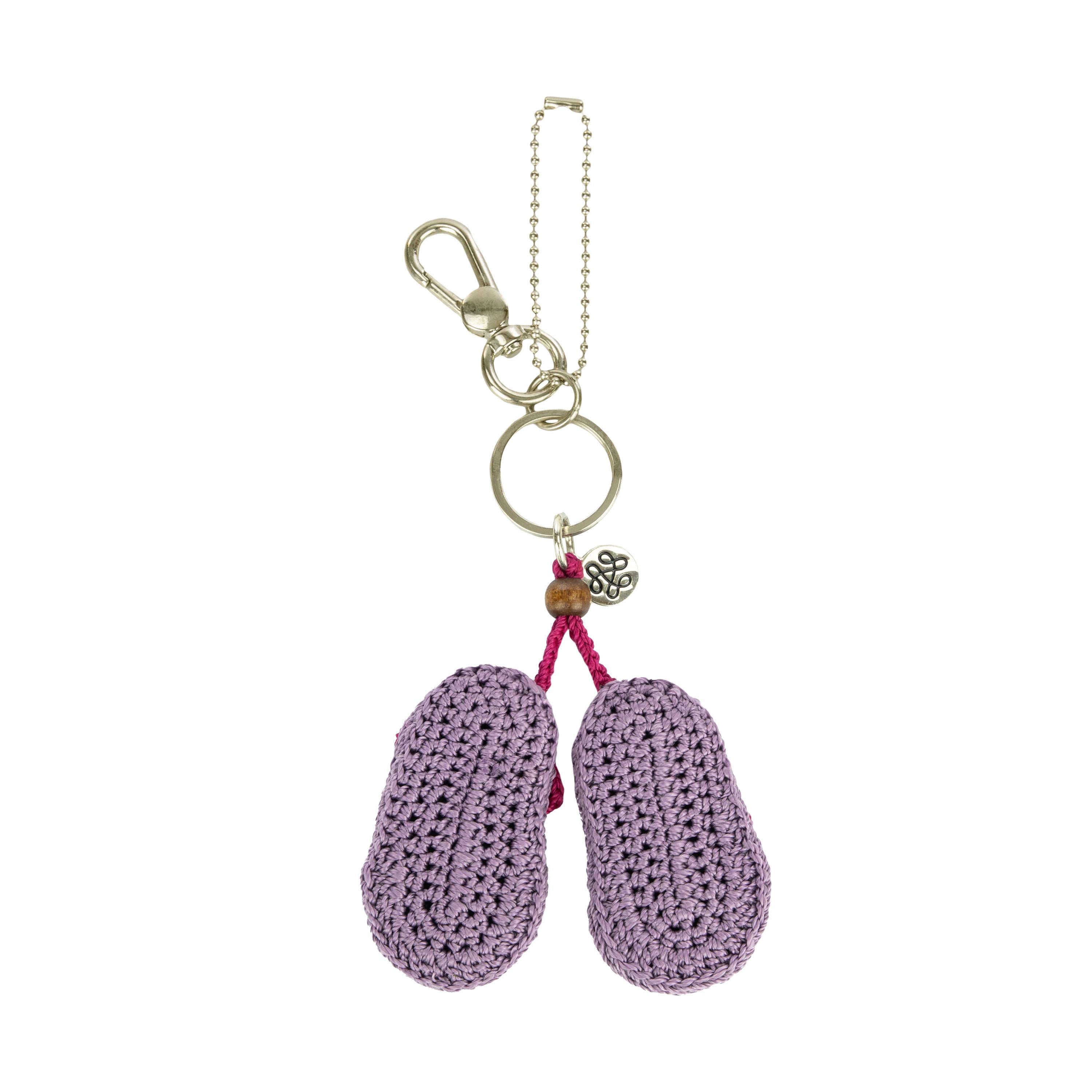 The Sak Yarnicharmz Dangle - Hand Crochet - Flip Flop