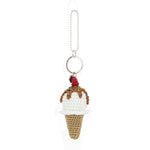 The Sak Yarnicharmz Dangle - Hand Crochet - Vanilla