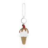 The Sak Yarnicharmz Dangle - Hand Crochet - Vanilla