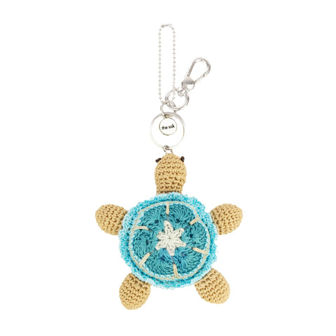 The Sak Yarnicharmz Dangle - Hand Crochet - Sea Turtle