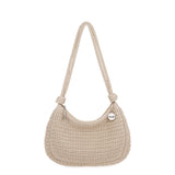 The Sak Josie Shoulder Bag - Hand Crochet - Ecru