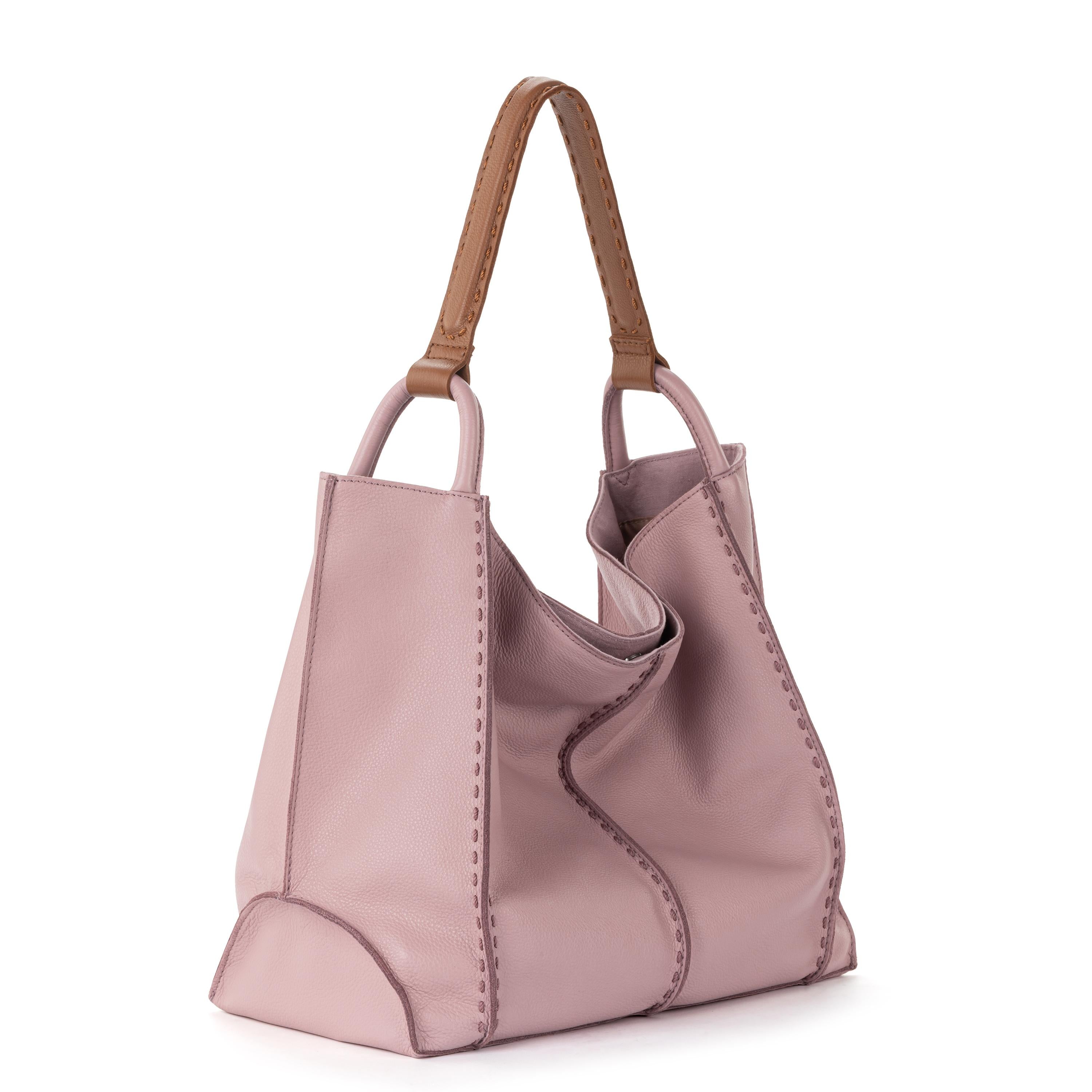 The Sak Los Feliz Large Tote - Leather - Rosewood