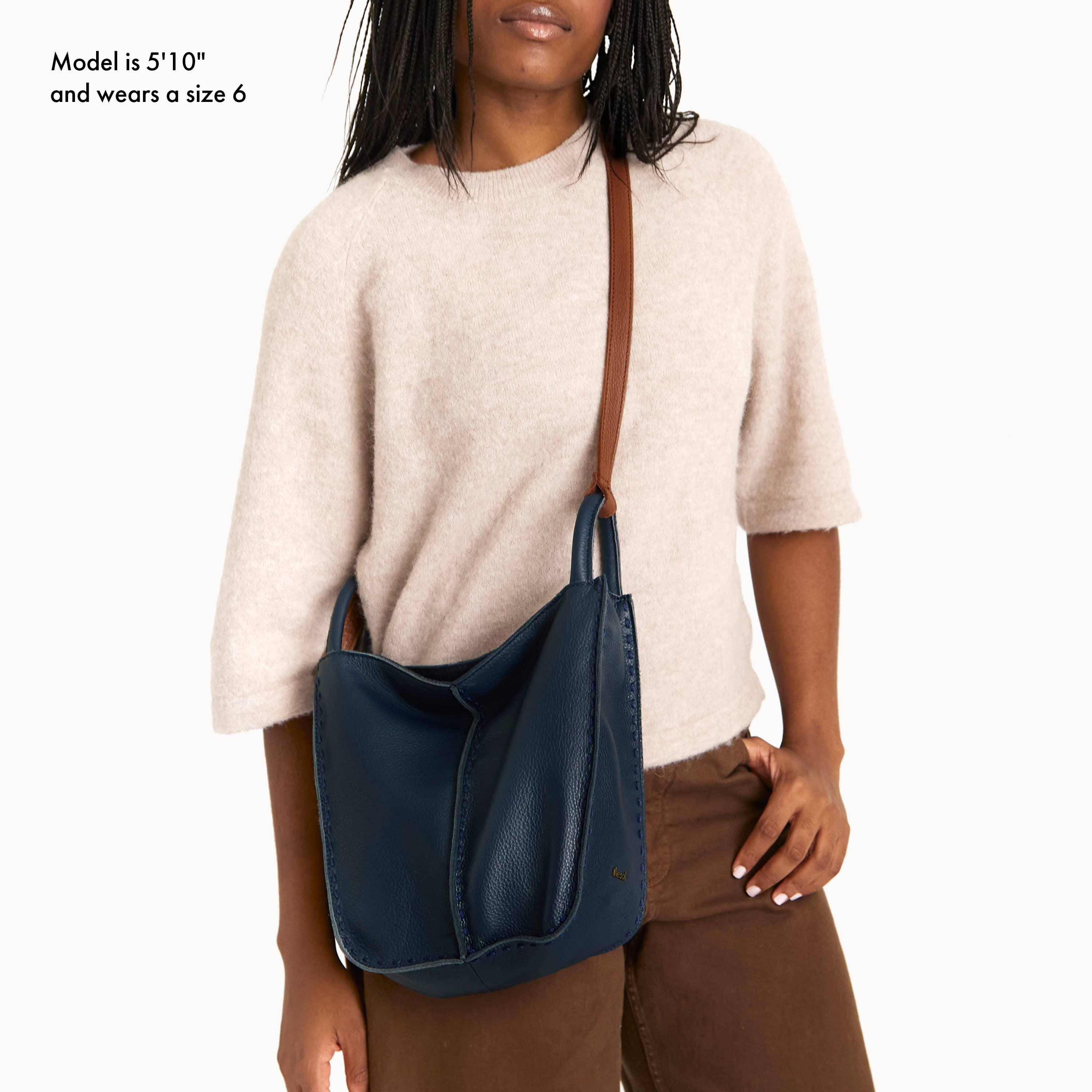 The Sak Los Feliz Crossbody - Leather - Indigo