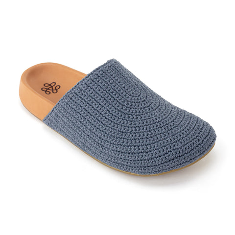The Sak Bolinas Clog - Hand Crochet - Maritime