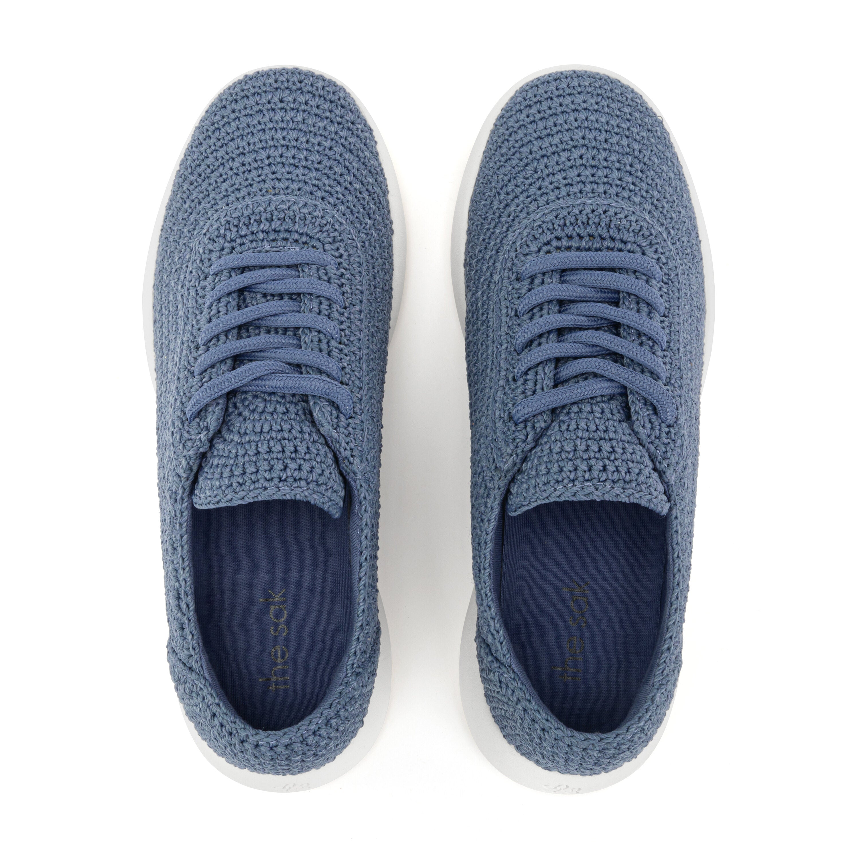 The Sak Asha Sneaker - Hand Crochet - Maritime