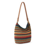 The Sak Sequoia Hobo - Hand Crochet - Woodland Stripe