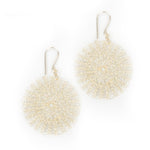 The Sak Parker Disc Earrings - Copper - Silver