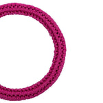 The Sak Finch Bangle - Hand Crochet - Pinkberry