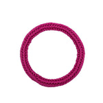 The Sak Finch Bangle - Hand Crochet - Pinkberry