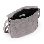 Sakroots Foldover Crossbody - EcoTwill - Mushroom Spirit Desert Quilted