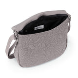 Sakroots Foldover Crossbody - EcoTwill - Mushroom Spirit Desert Quilted