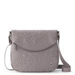 Sakroots Foldover Crossbody - EcoTwill - Mushroom Spirit Desert Quilted