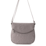 Sakroots Foldover Crossbody - EcoTwill - Mushroom Spirit Desert Quilted