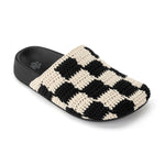 The Sak Bolinas Clog - Kids - Hand Crochet - Black Check