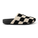 The Sak Bolinas Clog - Kids - Hand Crochet - Black Check