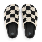 The Sak Bolinas Clog - Kids - Hand Crochet - Black Check