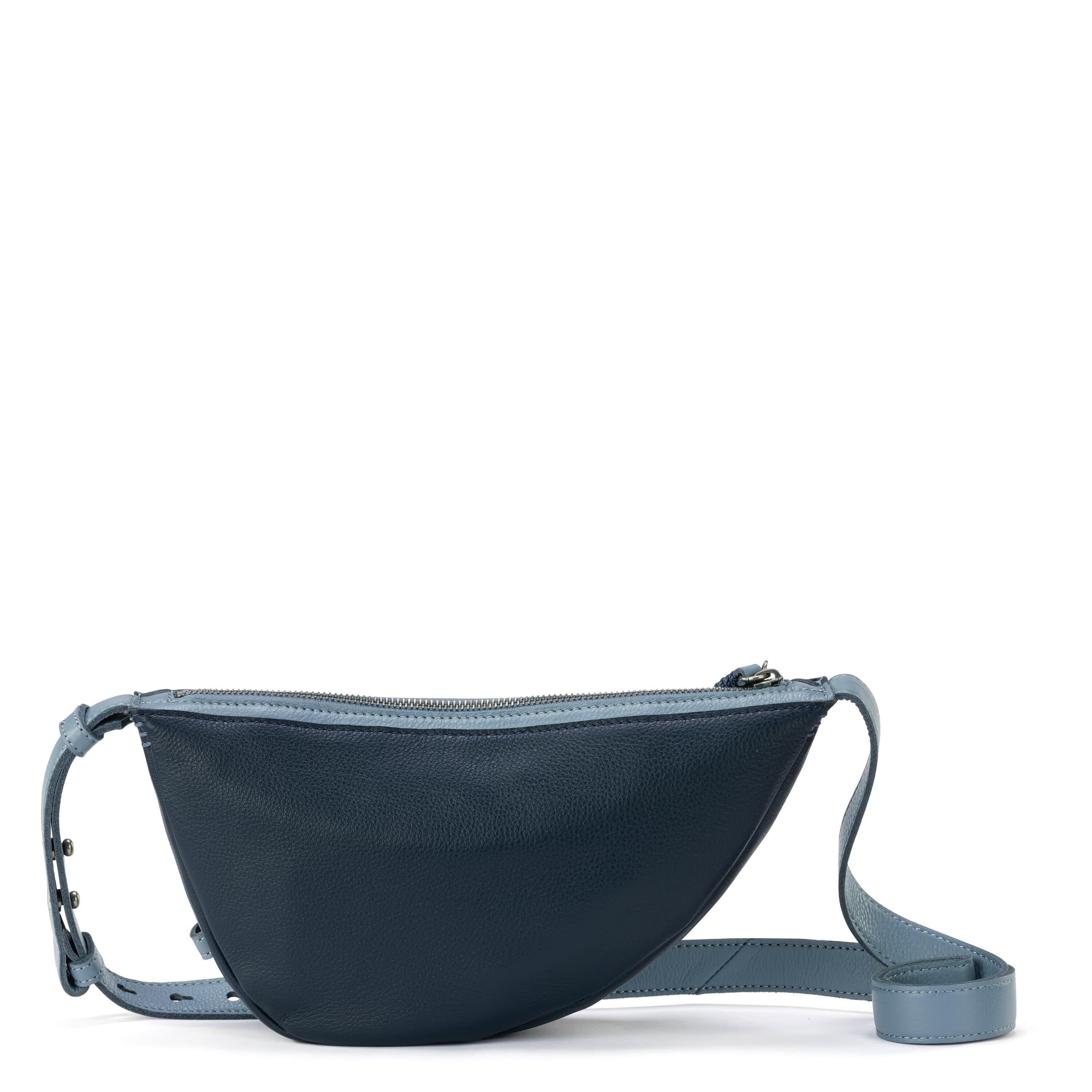 The Sak Tess Sling - Leather - Indigo Block