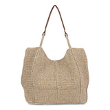 The Sak Los Feliz Large Tote - Hand Crochet - Bamboo Static