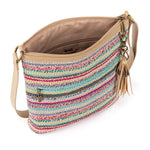 The Sak Lucia Crossbody - Hand Crochet - Eden Stripe
