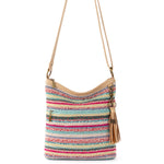 The Sak Lucia Crossbody - Hand Crochet - Eden Stripe