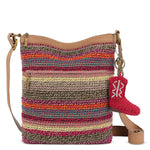 The Sak Lucia Crossbody - Hand Crochet - Sunset Stripe