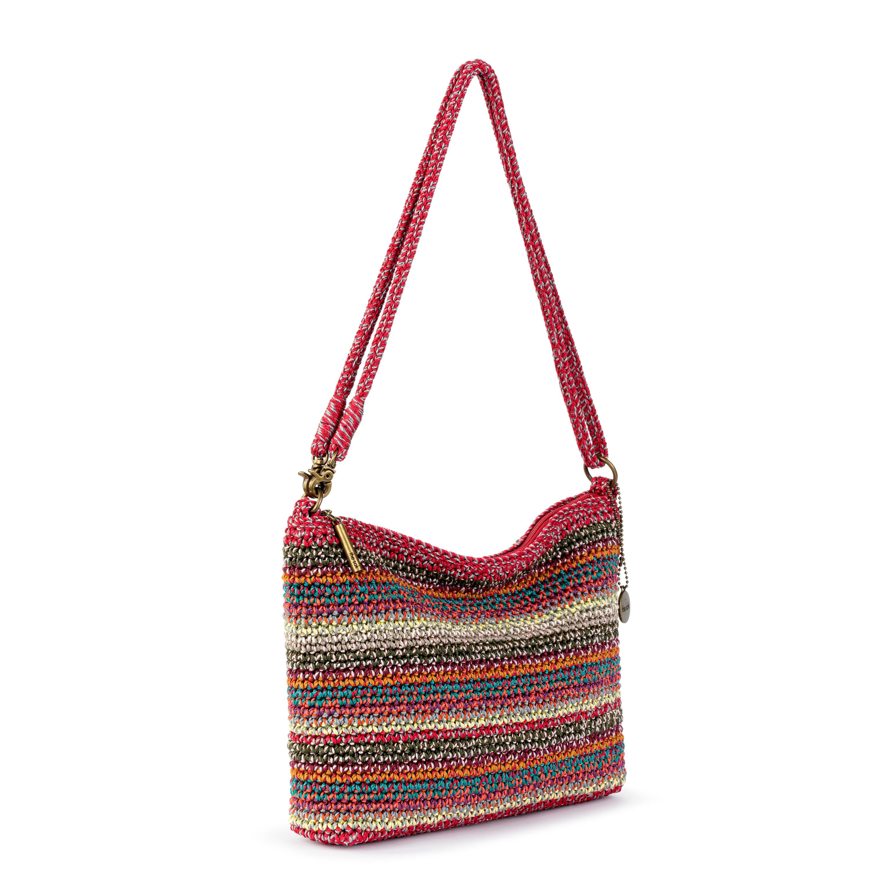 The Sak Lumi Crossbody - Hand Crochet - Sunset Stripe
