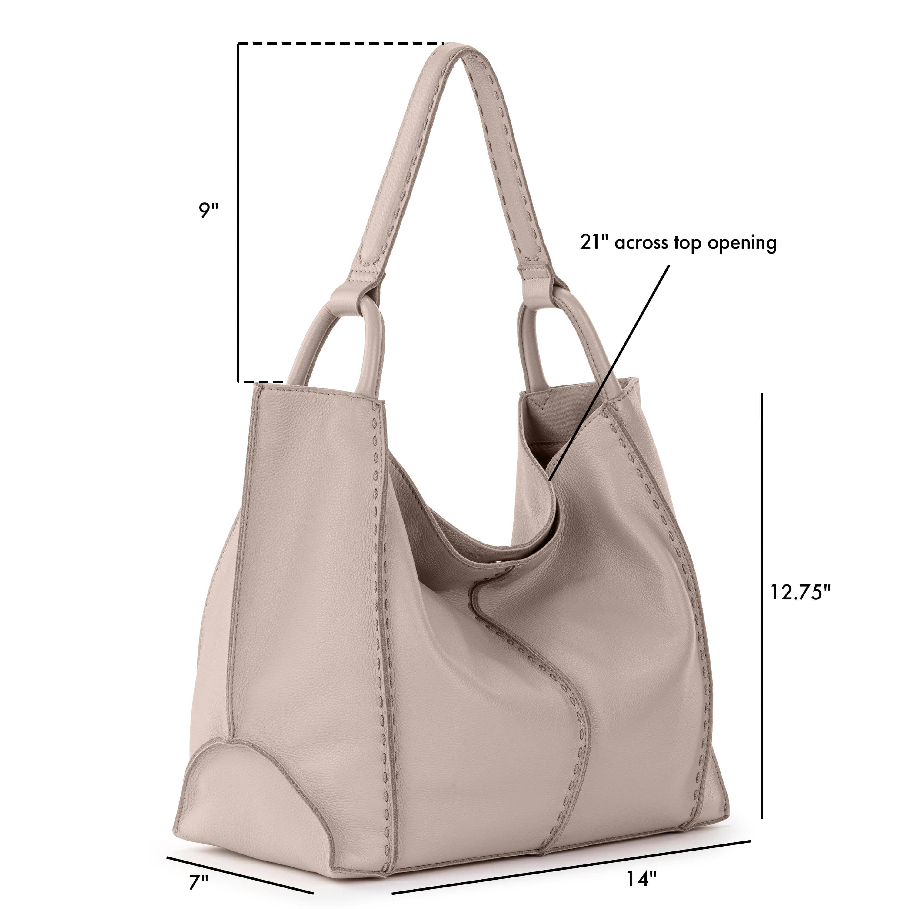 The Sak Los Feliz Large Tote - Leather - Sand