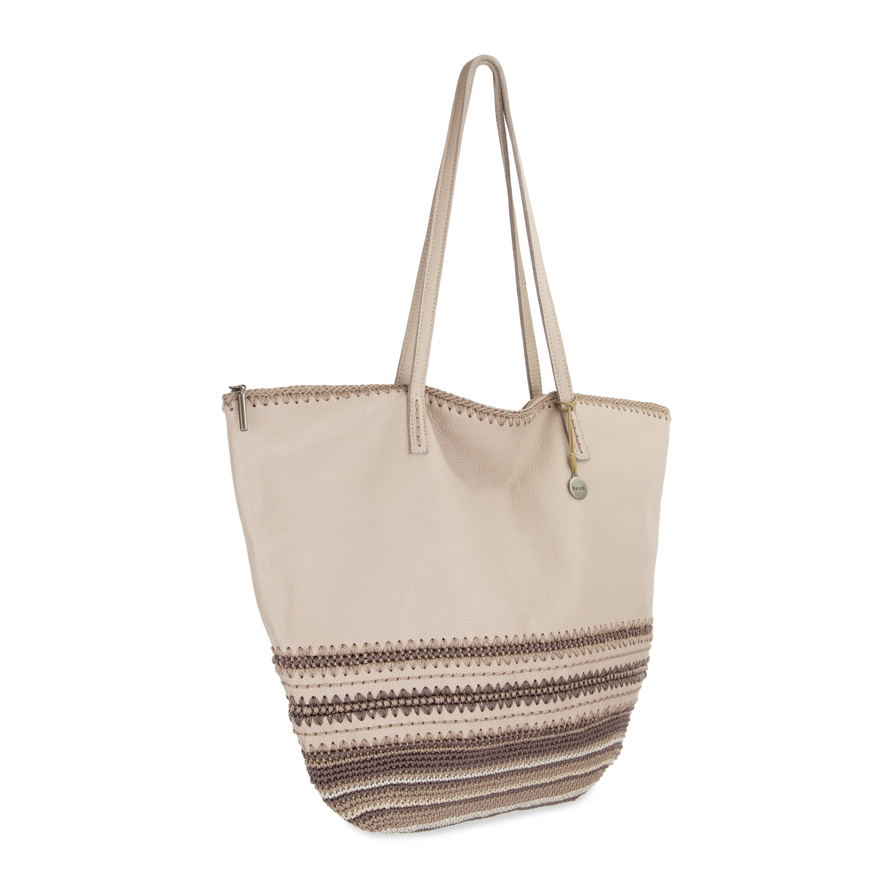 The Sak Faye Large Tote - Leather - Sand Seminyak