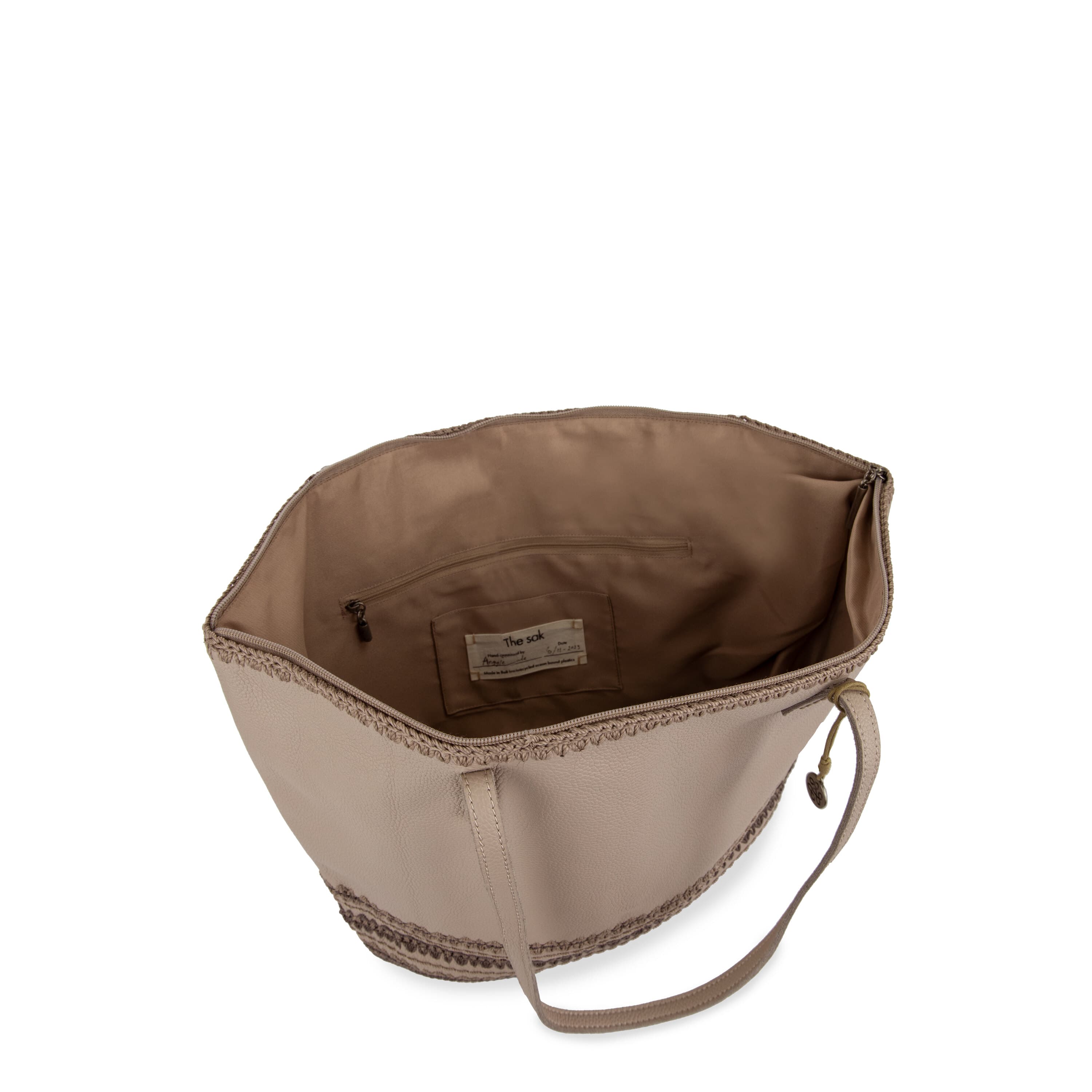 The Sak Faye Large Tote - Leather - Sand Seminyak