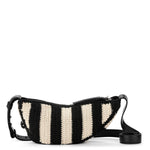 The Sak Tess Sling - Hand Crochet - Black Stripe