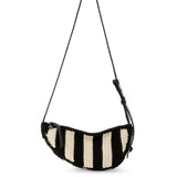 The Sak Tess Sling - Hand Crochet - Black Stripe