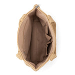 The Sak Casual Classics Tote - Hand Crochet - Bamboo Block