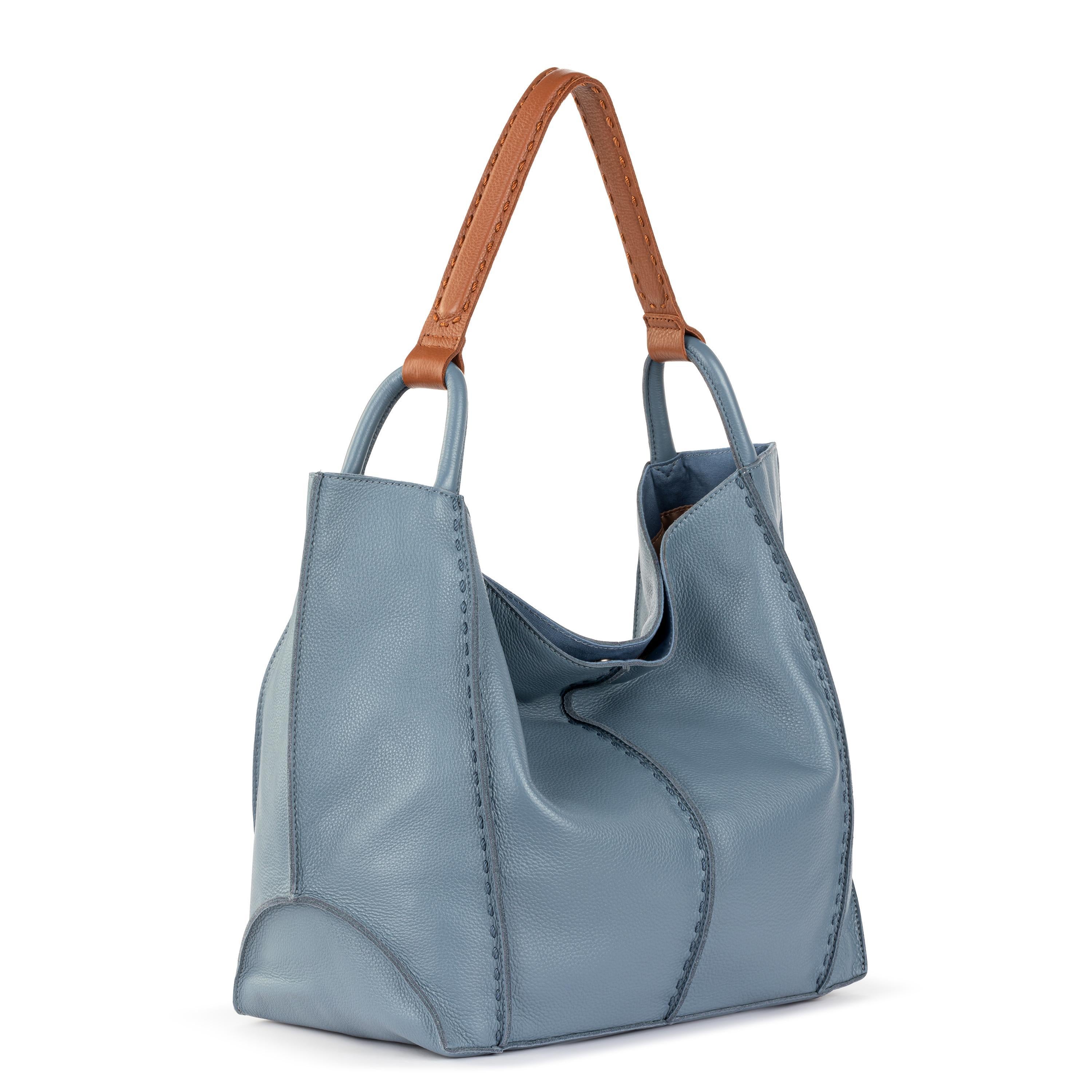 The Sak Los Feliz Large Tote - Leather - Maritime